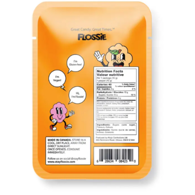 Barbe à papa - Framboise bleue et Tangerine/Mandarine - Image 4
