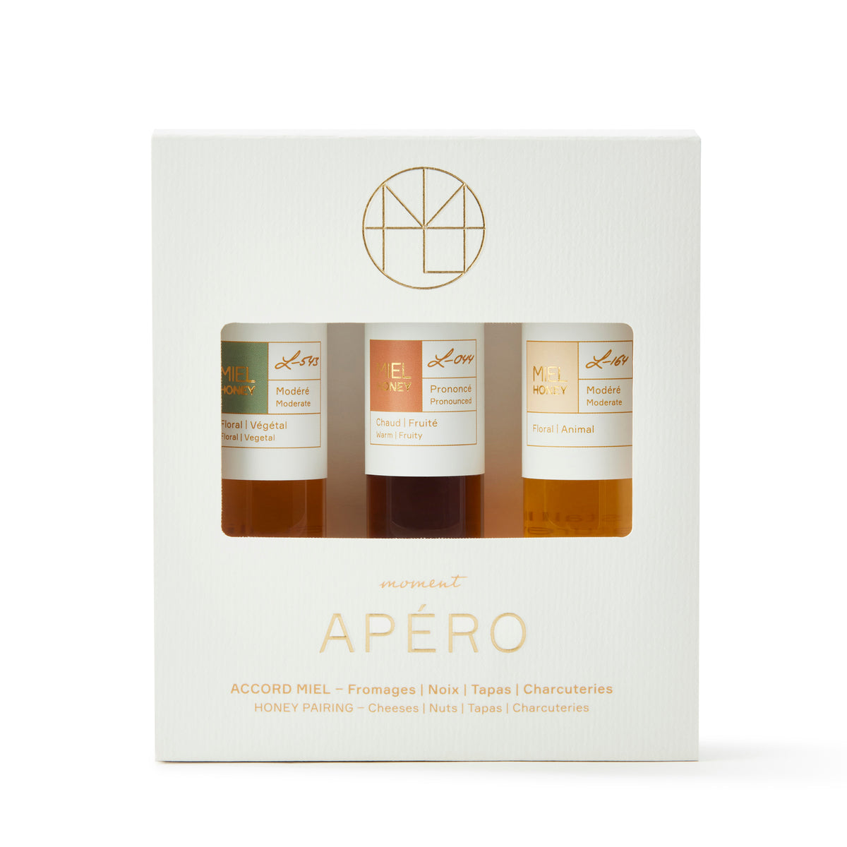 Coffret trois miels - Apéro
