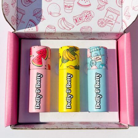 Coffret cadeau - Trois baumes à lèvres